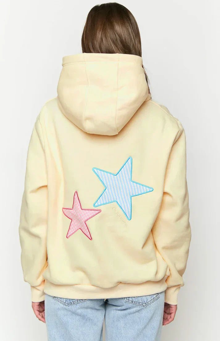 Demetra Star Patterned Hoodie - Meliorae