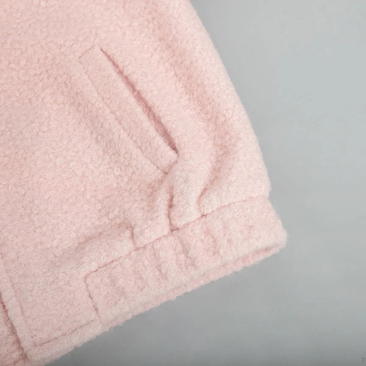 Pink Cozy Fleece Jacket - Meliorae